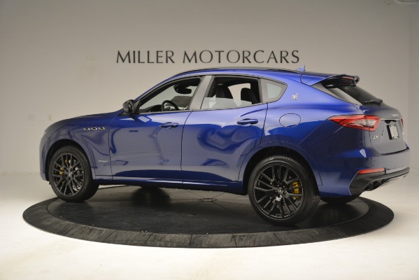 New 2019 Maserati Levante SQ4 GranSport Nerissimo for sale Sold at Alfa Romeo of Greenwich in Greenwich CT 06830 4