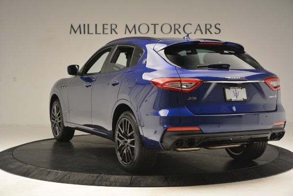 New 2019 Maserati Levante SQ4 GranSport Nerissimo for sale Sold at Alfa Romeo of Greenwich in Greenwich CT 06830 5