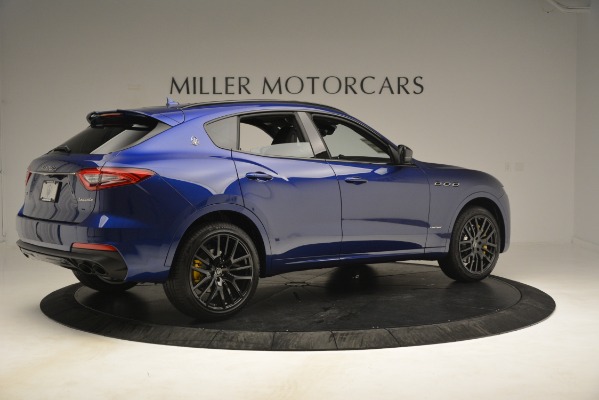 New 2019 Maserati Levante SQ4 GranSport Nerissimo for sale Sold at Alfa Romeo of Greenwich in Greenwich CT 06830 8