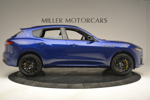 New 2019 Maserati Levante SQ4 GranSport Nerissimo for sale Sold at Alfa Romeo of Greenwich in Greenwich CT 06830 9