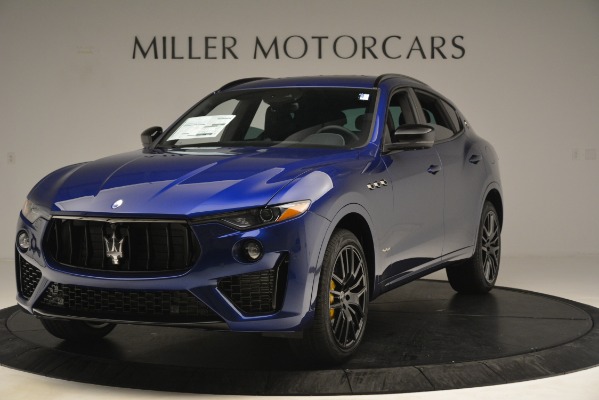 New 2019 Maserati Levante SQ4 GranSport Nerissimo for sale Sold at Alfa Romeo of Greenwich in Greenwich CT 06830 1