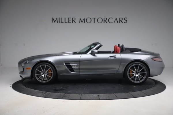 Used 2012 Mercedes-Benz SLS AMG Roadster for sale Sold at Alfa Romeo of Greenwich in Greenwich CT 06830 3