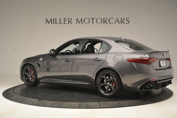 New 2019 Alfa Romeo Giulia Quadrifoglio for sale Sold at Alfa Romeo of Greenwich in Greenwich CT 06830 4