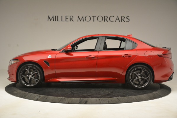 New 2019 Alfa Romeo Giulia Quadrifoglio for sale Sold at Alfa Romeo of Greenwich in Greenwich CT 06830 3