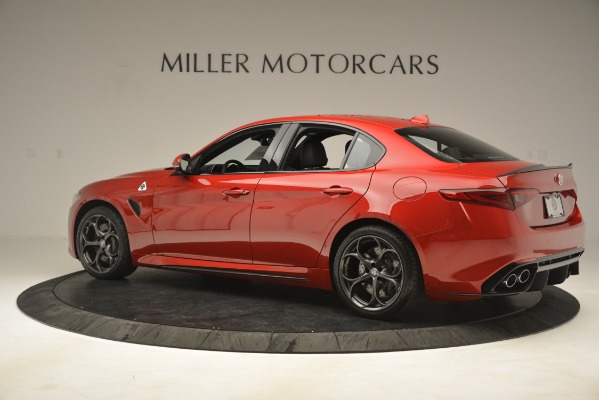 New 2019 Alfa Romeo Giulia Quadrifoglio for sale Sold at Alfa Romeo of Greenwich in Greenwich CT 06830 4