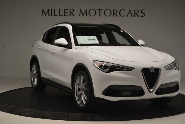 New 2019 Alfa Romeo Stelvio Ti Sport Q4 for sale Sold at Alfa Romeo of Greenwich in Greenwich CT 06830 11