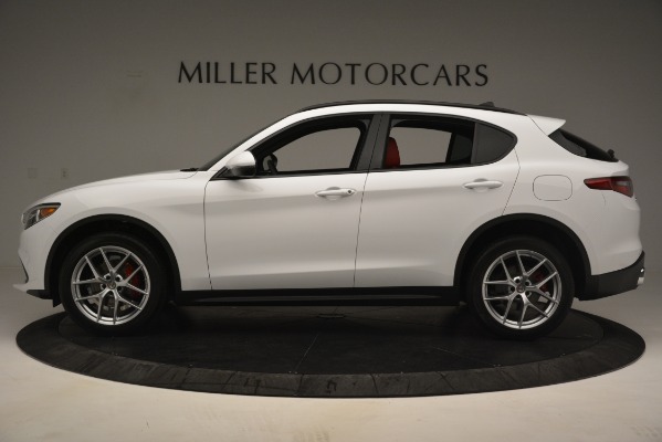 New 2019 Alfa Romeo Stelvio Ti Sport Q4 for sale Sold at Alfa Romeo of Greenwich in Greenwich CT 06830 3