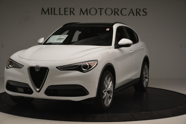 New 2019 Alfa Romeo Stelvio Ti Sport Q4 for sale Sold at Alfa Romeo of Greenwich in Greenwich CT 06830 1