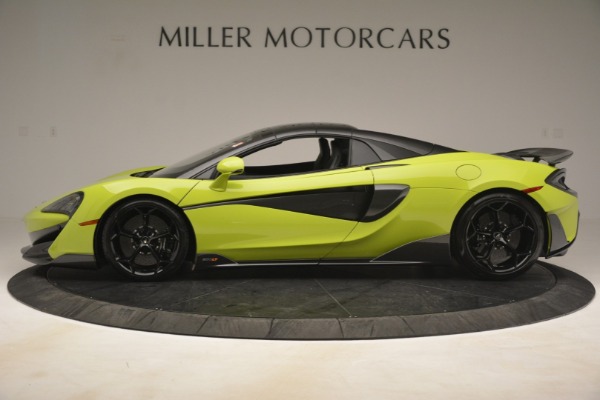 New 2020 McLaren 600LT Spider for sale Sold at Alfa Romeo of Greenwich in Greenwich CT 06830 3