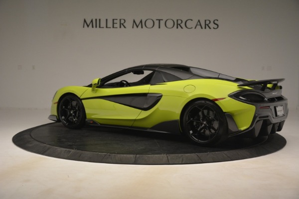 New 2020 McLaren 600LT Spider for sale Sold at Alfa Romeo of Greenwich in Greenwich CT 06830 4