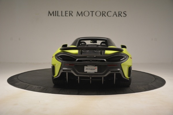 New 2020 McLaren 600LT Spider for sale Sold at Alfa Romeo of Greenwich in Greenwich CT 06830 5