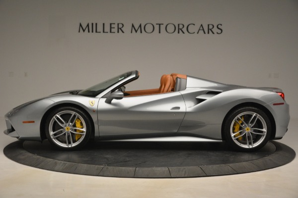 Used 2019 Ferrari 488 Spider for sale Sold at Alfa Romeo of Greenwich in Greenwich CT 06830 3