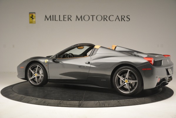 Used 2013 Ferrari 458 Spider for sale Sold at Alfa Romeo of Greenwich in Greenwich CT 06830 4