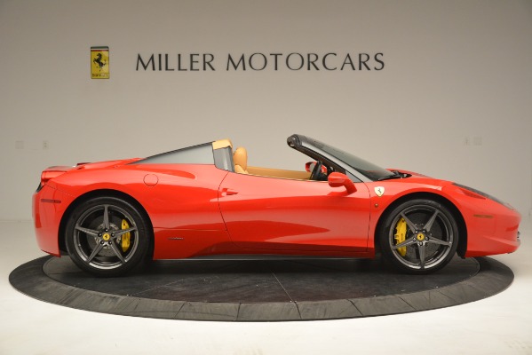 Used 2015 Ferrari 458 Spider for sale Sold at Alfa Romeo of Greenwich in Greenwich CT 06830 10