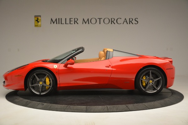 Used 2015 Ferrari 458 Spider for sale Sold at Alfa Romeo of Greenwich in Greenwich CT 06830 3