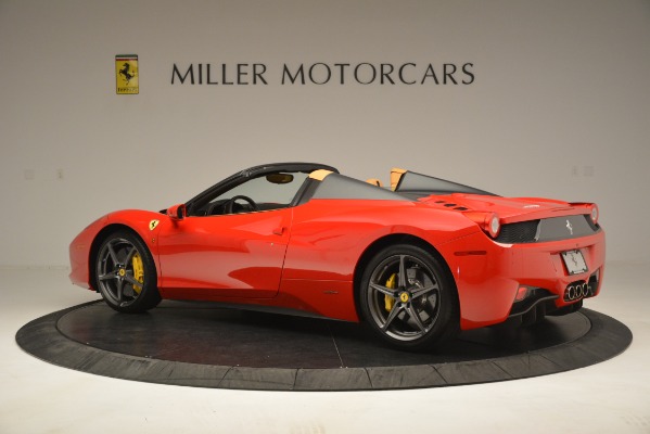 Used 2015 Ferrari 458 Spider for sale Sold at Alfa Romeo of Greenwich in Greenwich CT 06830 4