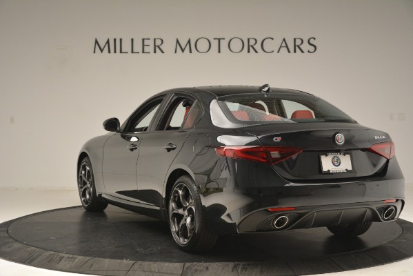 New 2019 Alfa Romeo Giulia Ti Sport Q4 for sale Sold at Alfa Romeo of Greenwich in Greenwich CT 06830 5