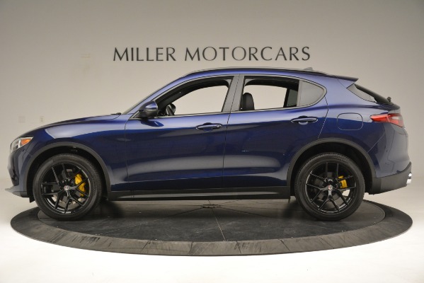 New 2019 Alfa Romeo Stelvio Ti Sport Q4 for sale Sold at Alfa Romeo of Greenwich in Greenwich CT 06830 3