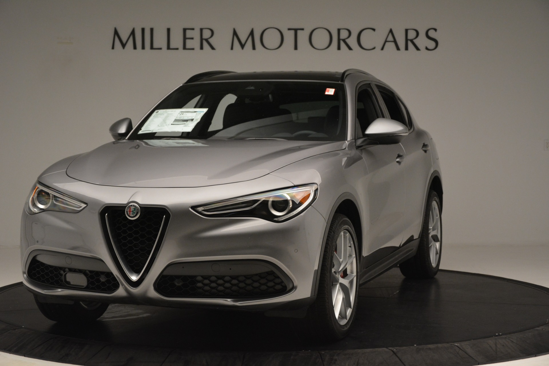 New 2019 Alfa Romeo Stelvio Ti Sport Q4 for sale Sold at Alfa Romeo of Greenwich in Greenwich CT 06830 1