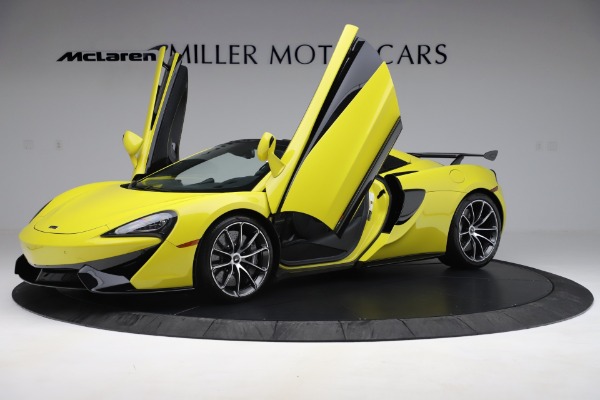 Used 2019 McLaren 570S Spider for sale Sold at Alfa Romeo of Greenwich in Greenwich CT 06830 18