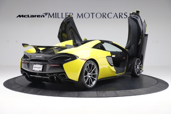 Used 2019 McLaren 570S Spider for sale Call for price at Alfa Romeo of Greenwich in Greenwich CT 06830 21