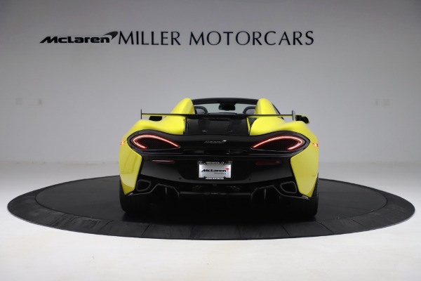 Used 2019 McLaren 570S Spider for sale Call for price at Alfa Romeo of Greenwich in Greenwich CT 06830 4