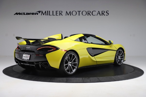 Used 2019 McLaren 570S Spider for sale Call for price at Alfa Romeo of Greenwich in Greenwich CT 06830 5