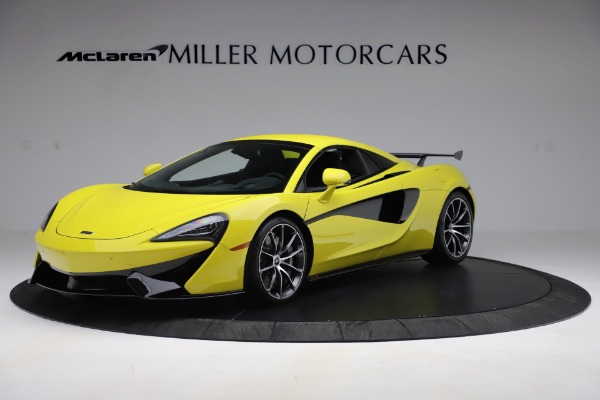 Used 2019 McLaren 570S Spider for sale Call for price at Alfa Romeo of Greenwich in Greenwich CT 06830 9