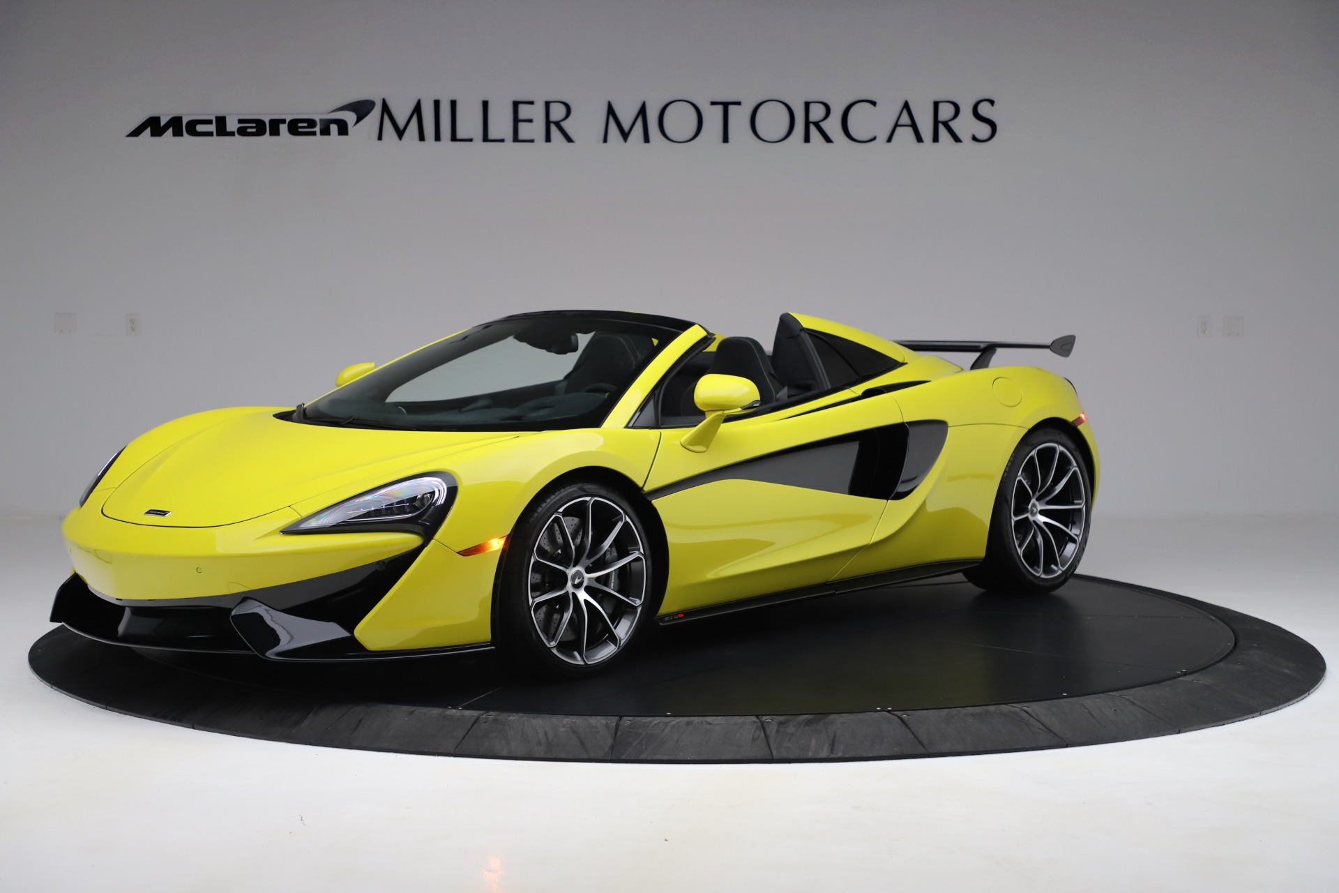 Used 2019 McLaren 570S Spider for sale Call for price at Alfa Romeo of Greenwich in Greenwich CT 06830 1