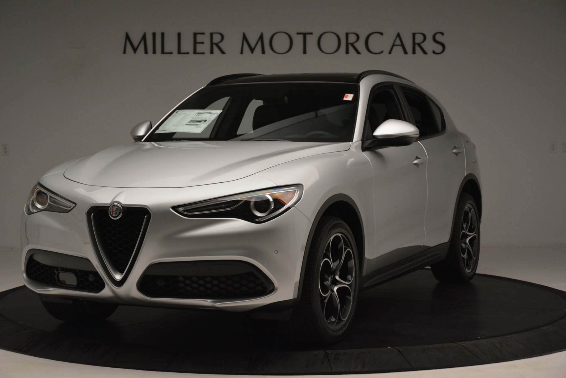 New 2019 Alfa Romeo Stelvio Ti Sport Q4 for sale Sold at Alfa Romeo of Greenwich in Greenwich CT 06830 1