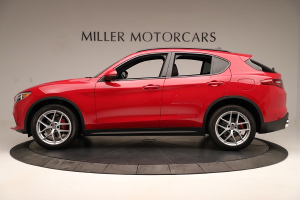 New 2019 Alfa Romeo Stelvio Ti Sport Q4 for sale Sold at Alfa Romeo of Greenwich in Greenwich CT 06830 3