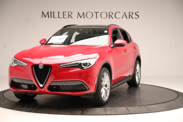 New 2019 Alfa Romeo Stelvio Ti Sport Q4 for sale Sold at Alfa Romeo of Greenwich in Greenwich CT 06830 1