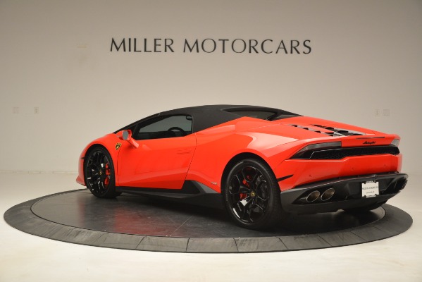 Used 2017 Lamborghini Huracan LP 610-4 Spyder for sale Sold at Alfa Romeo of Greenwich in Greenwich CT 06830 12