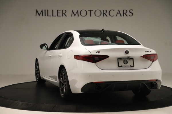 New 2019 Alfa Romeo Giulia Ti Sport Q4 for sale Sold at Alfa Romeo of Greenwich in Greenwich CT 06830 5