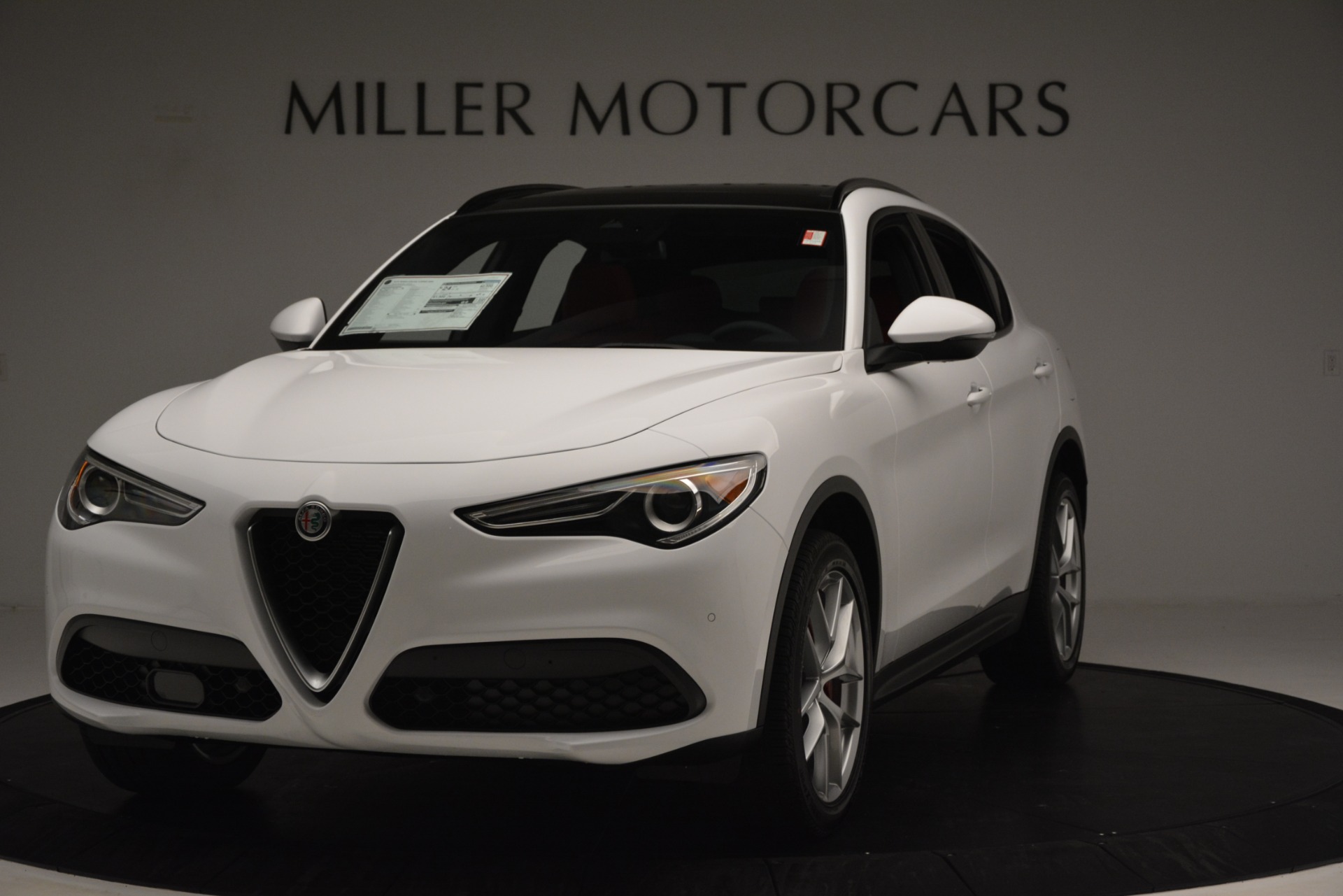 New 2019 Alfa Romeo Stelvio Ti Sport Q4 for sale Sold at Alfa Romeo of Greenwich in Greenwich CT 06830 1