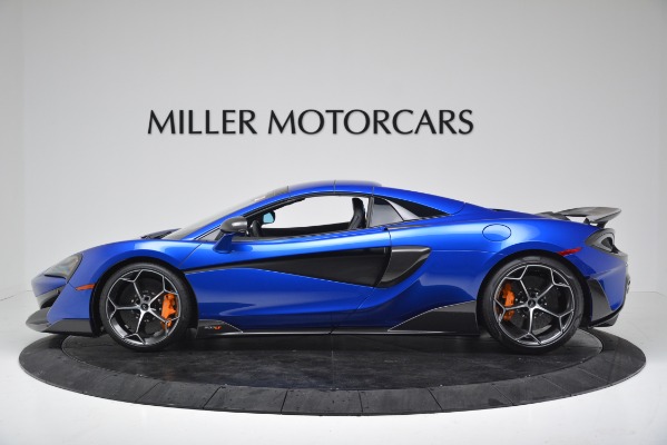 New 2020 McLaren 600LT SPIDER Convertible for sale Sold at Alfa Romeo of Greenwich in Greenwich CT 06830 13