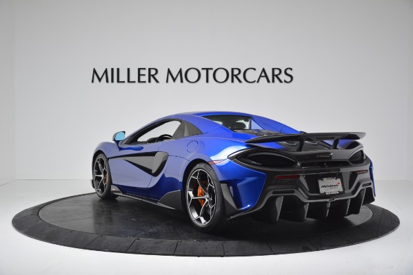 New 2020 McLaren 600LT SPIDER Convertible for sale Sold at Alfa Romeo of Greenwich in Greenwich CT 06830 14