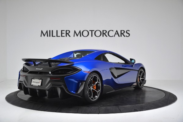 New 2020 McLaren 600LT SPIDER Convertible for sale Sold at Alfa Romeo of Greenwich in Greenwich CT 06830 15