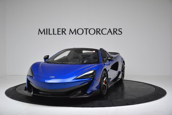 New 2020 McLaren 600LT SPIDER Convertible for sale Sold at Alfa Romeo of Greenwich in Greenwich CT 06830 2