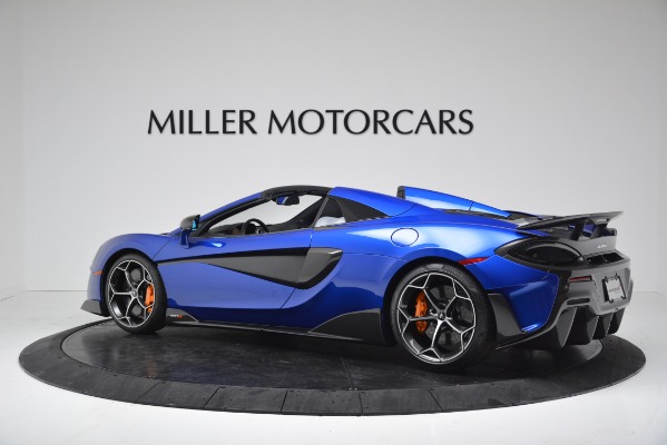 New 2020 McLaren 600LT SPIDER Convertible for sale Sold at Alfa Romeo of Greenwich in Greenwich CT 06830 4
