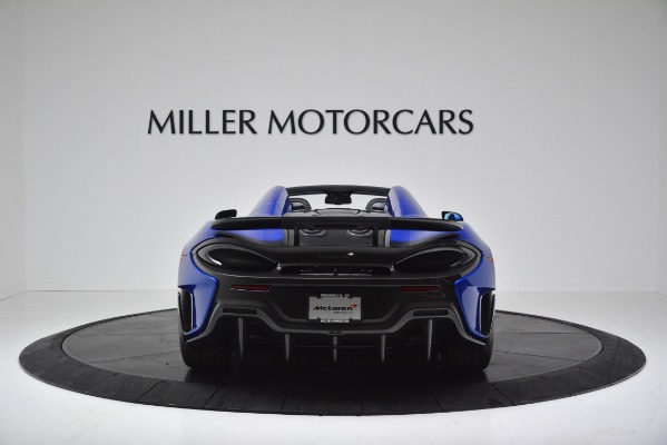 New 2020 McLaren 600LT SPIDER Convertible for sale Sold at Alfa Romeo of Greenwich in Greenwich CT 06830 6