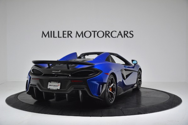 New 2020 McLaren 600LT SPIDER Convertible for sale Sold at Alfa Romeo of Greenwich in Greenwich CT 06830 7