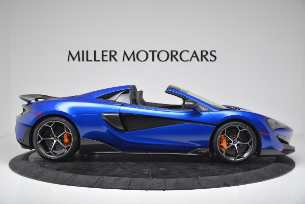 New 2020 McLaren 600LT SPIDER Convertible for sale Sold at Alfa Romeo of Greenwich in Greenwich CT 06830 9