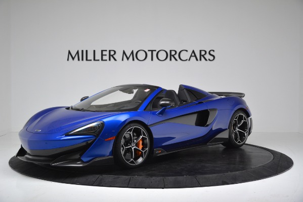 New 2020 McLaren 600LT SPIDER Convertible for sale Sold at Alfa Romeo of Greenwich in Greenwich CT 06830 1