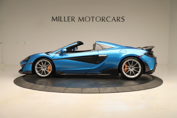 New 2020 McLaren 600LT SPIDER Convertible for sale Sold at Alfa Romeo of Greenwich in Greenwich CT 06830 2