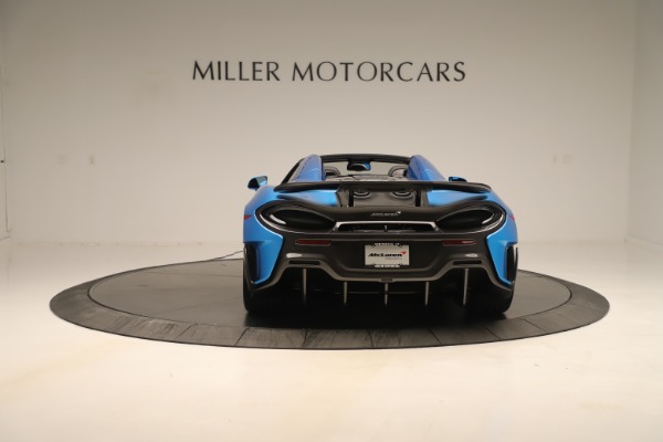 New 2020 McLaren 600LT SPIDER Convertible for sale Sold at Alfa Romeo of Greenwich in Greenwich CT 06830 4