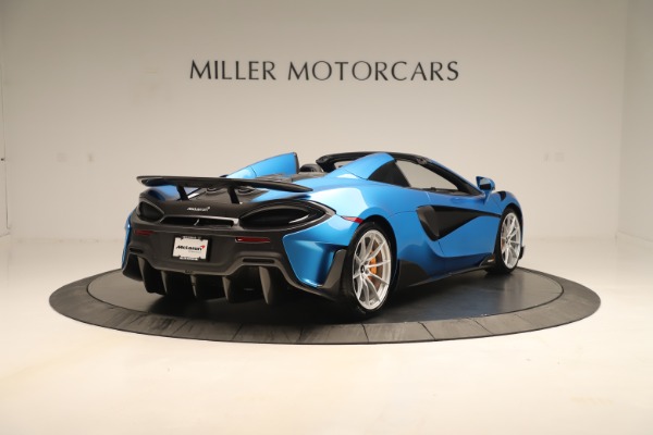 New 2020 McLaren 600LT SPIDER Convertible for sale Sold at Alfa Romeo of Greenwich in Greenwich CT 06830 5