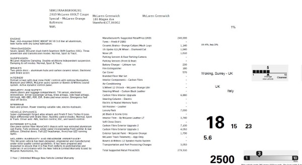 Used 2019 McLaren 600LT for sale Sold at Alfa Romeo of Greenwich in Greenwich CT 06830 25