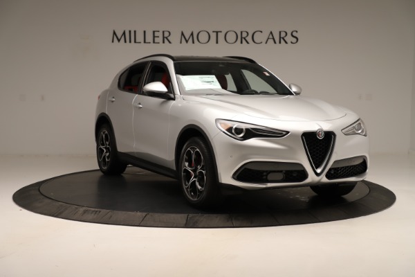 New 2019 Alfa Romeo Stelvio Ti Sport Q4 for sale Sold at Alfa Romeo of Greenwich in Greenwich CT 06830 11