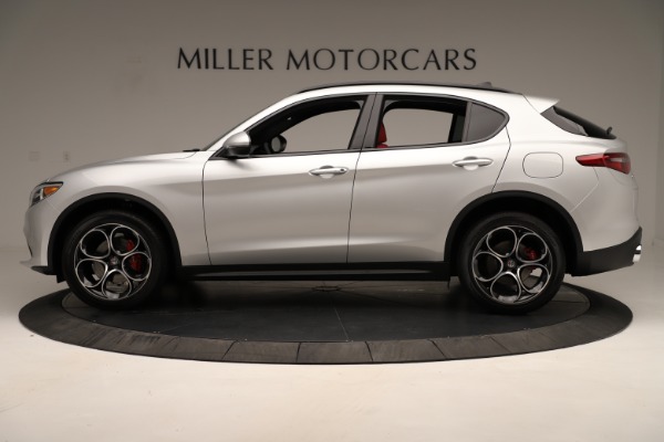 New 2019 Alfa Romeo Stelvio Ti Sport Q4 for sale Sold at Alfa Romeo of Greenwich in Greenwich CT 06830 3